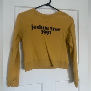 Grayson/Threads joshua tree 1991 Cropped Sweater